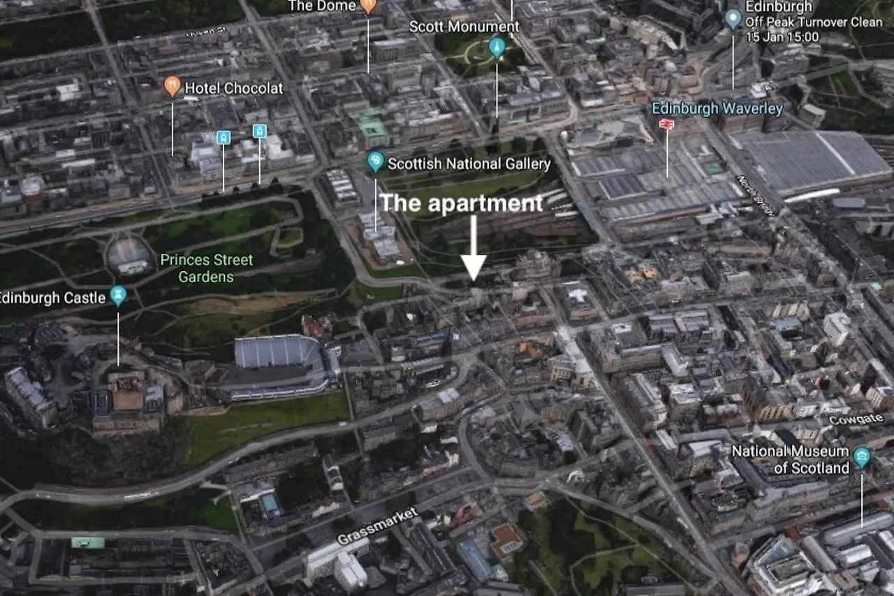 Amazing Views! North Bank Street Luxury Apartment Edinburgh